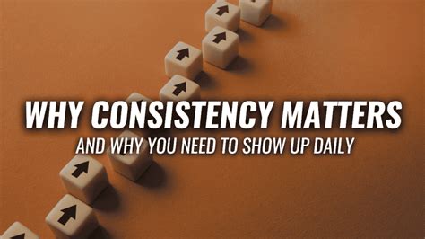 Leading by Example: Why Consistency Matters .